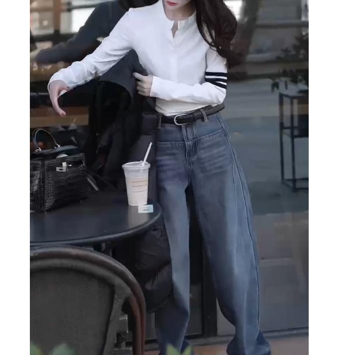 2024冬季新款时尚女装网红潮流气质靓丽漂亮打底衫裤子女知