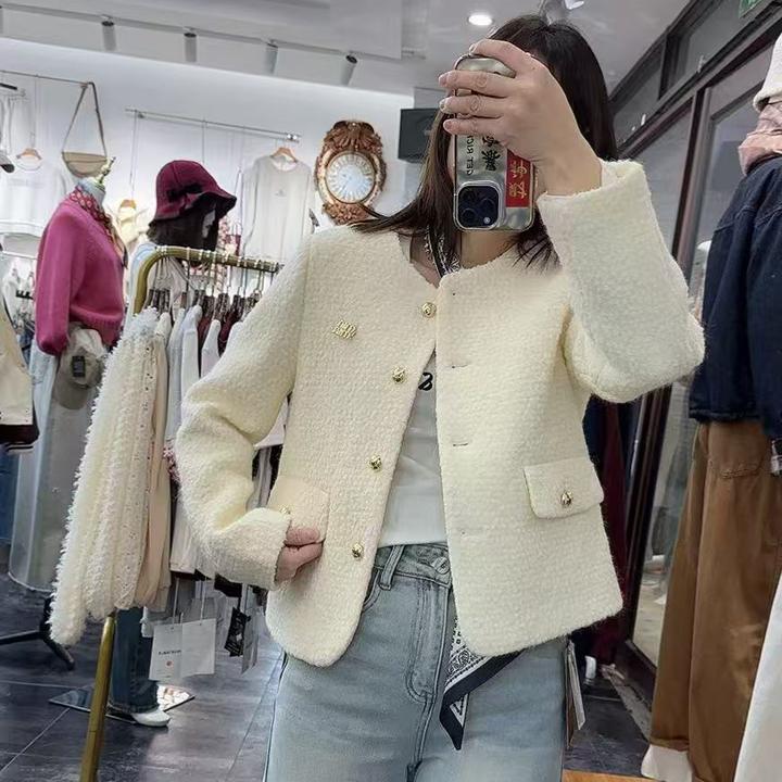 实体店常短款小个子女生小香风外套上衣显瘦名媛淑女春季新款时尚