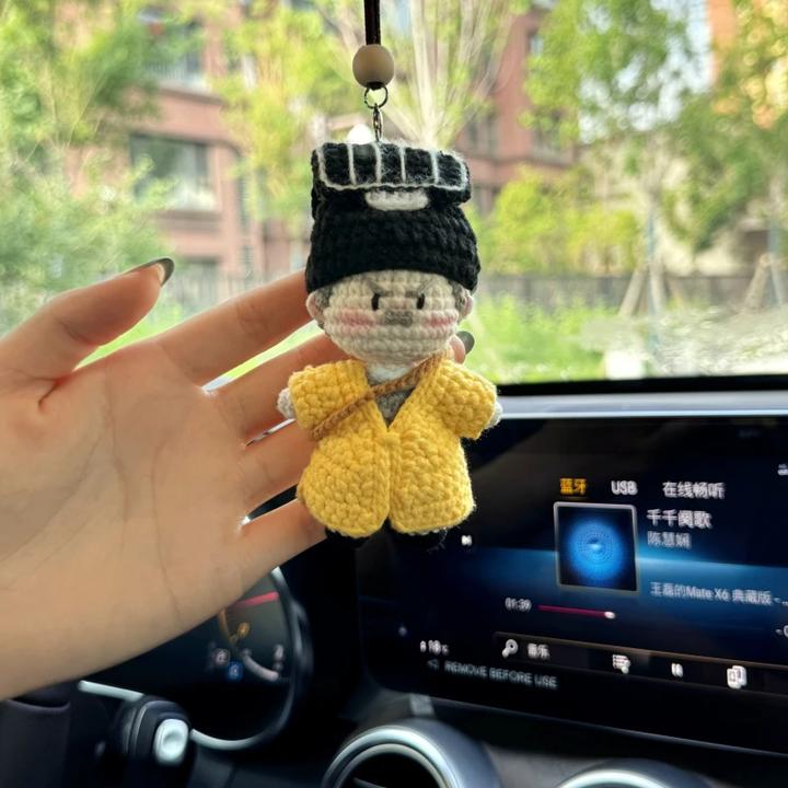 小英钩织挂件手工diy英叔材料送女朋友男朋友闺蜜创意生日礼物