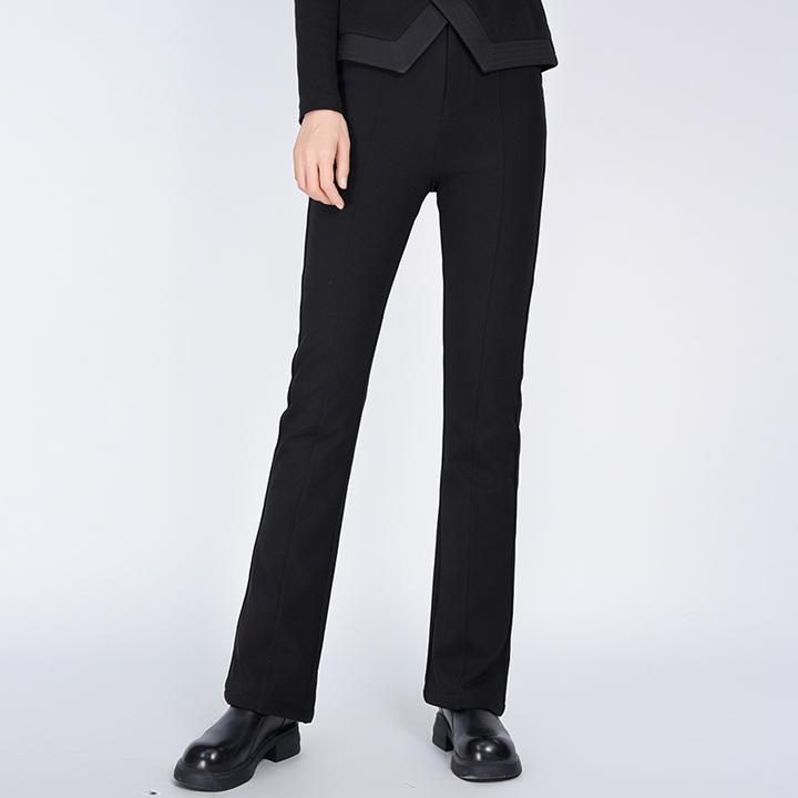 冬季百搭时尚气质修身女显瘦保暖羽绒裤 鹅绒微喇裤WH05007850