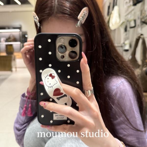 诚星泽创可贴爱心KT猫适用苹果16pro手机壳iPhone15/14/13/12女11