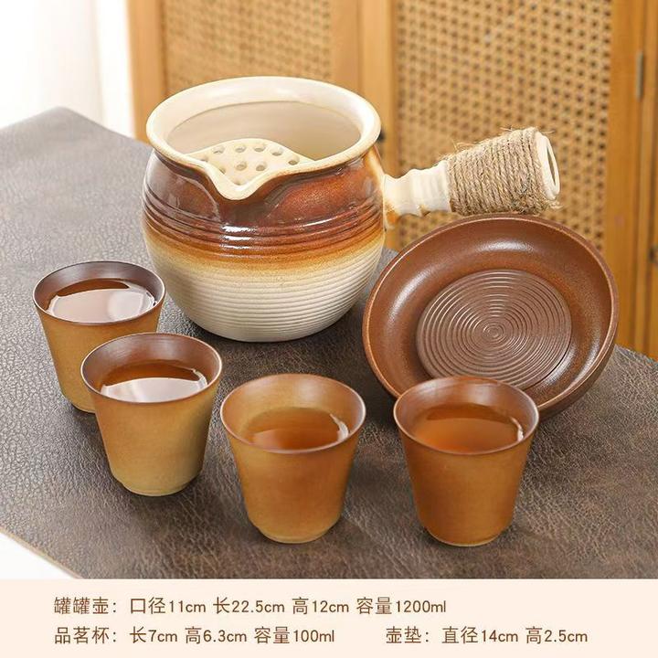 柴烧壶承大容量壶套装罐壶可干烧烤奶茶围炉煮茶器全套烤户外批发