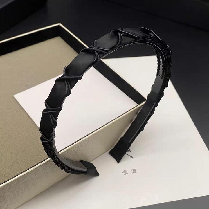 非金属布艺发饰 克莱因蓝色发箍女头箍压发卡发旅发捆头饰网红