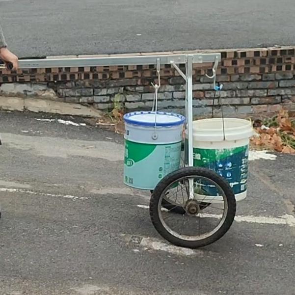 多功能手推车，浇花浇菜倒垃圾神器，超市物流仓库搬运重物好帮手