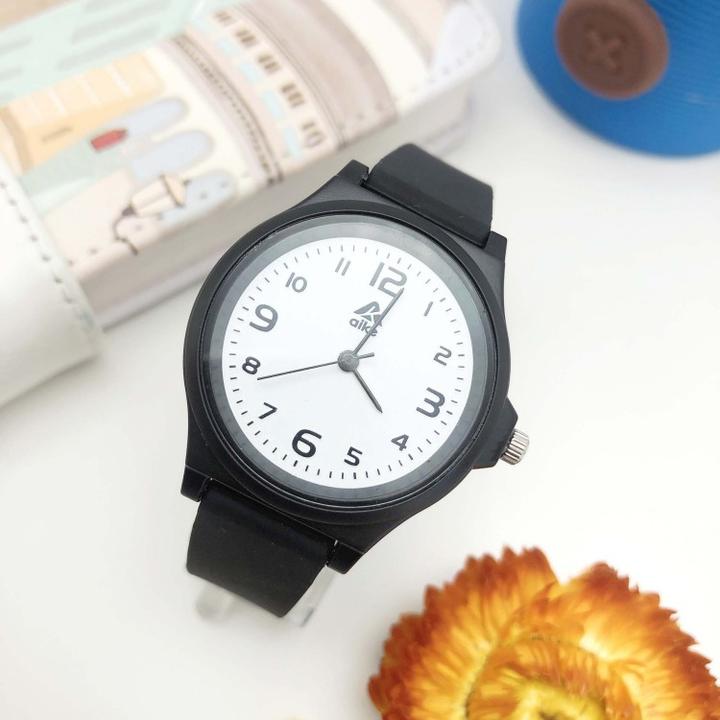 电子手表 防水54数字指针考试可用静音手表防水初中生考试手表