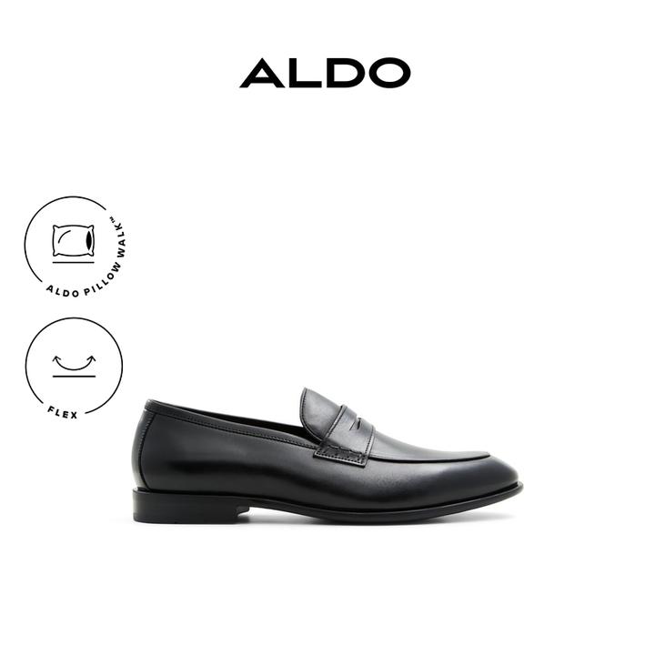 ALDO男士鞋子乐福鞋正装皮鞋舒适牛皮大气商务质感时尚BSFF24B21