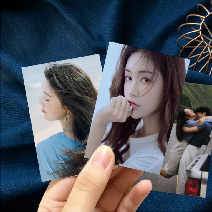 3寸照片打印照片冲洗定制相册装饰品照片影集7色激光高清绒面膜