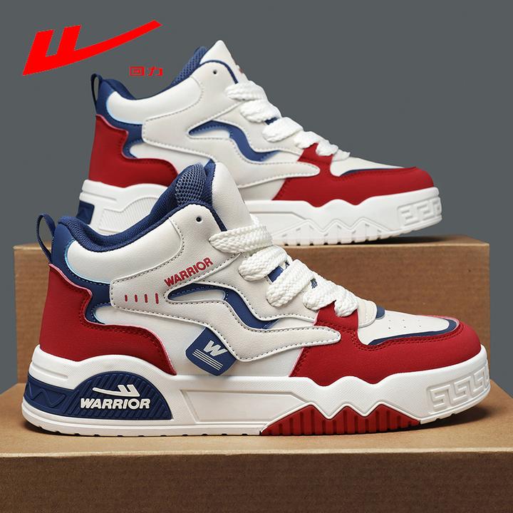 回力男鞋2025冬季新款运动休闲板鞋时尚百搭男士中帮学生国潮潮鞋