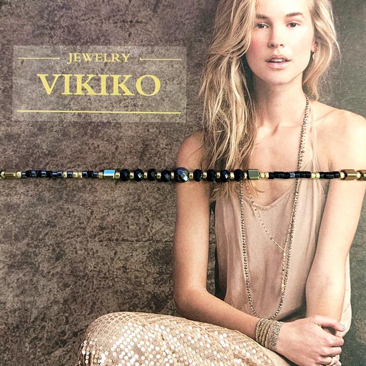 VIKIKO 非金属布艺手链 静心百搭手链女饰品学生闺蜜礼物复古手绳