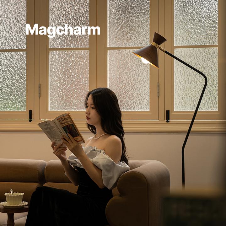 诺克Magcharm青羽落地灯氛围客厅卧室床头沙发旁地灯高级感艺术灯