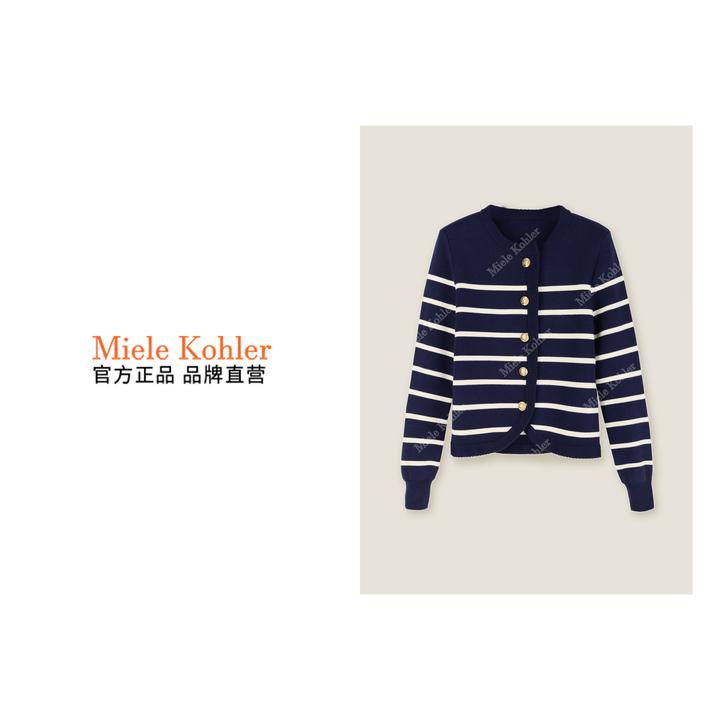 MieleKohlerMieleKohler新款潮流百搭拼色保暖上衣MKOXZY22189