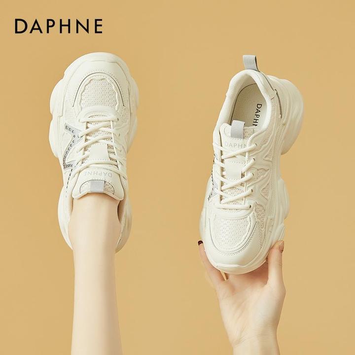 达芙妮品牌女鞋厚底网红老爹鞋女百搭夏季新款女士休闲旅游运动鞋