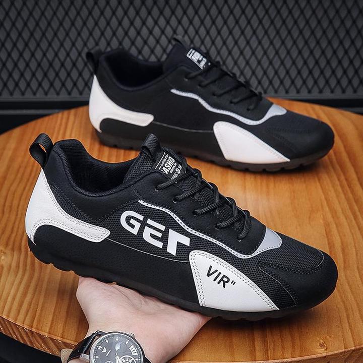 男鞋夏季透气网面防臭骑行训练休闲运动跑步鞋轻便百搭阿甘潮鞋子