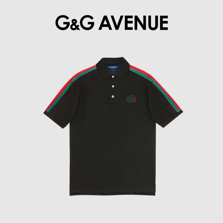 法国G&G AVENUE轻奢潮牌时尚百搭POLO衫男女同款-GL2301102