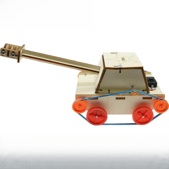 电动坦克车儿童手工科技小制作材料发明实验科普模型电动玩具礼物