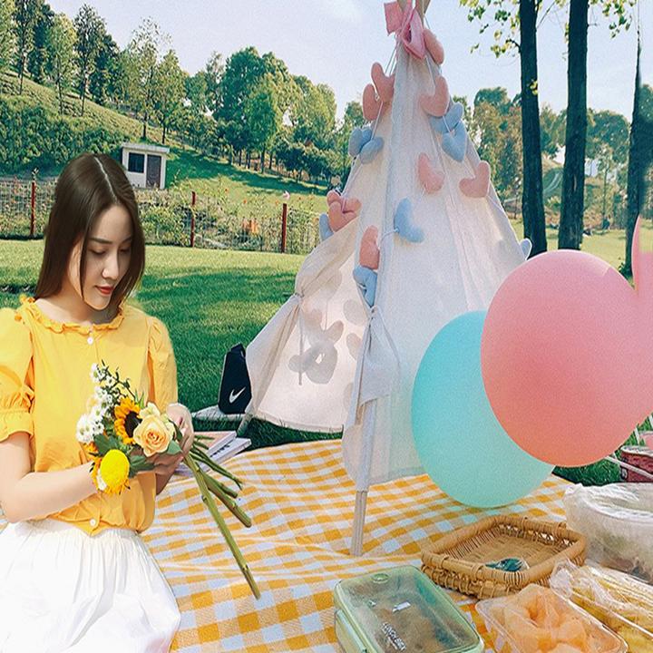 便携防水牛津布无纺布野餐垫地垫春游坐垫防潮垫垫子野餐布沙滩垫