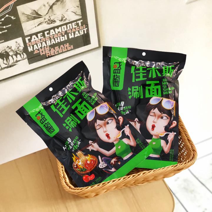 盛梅315克佳木斯涮面特色麻辣涮冷面