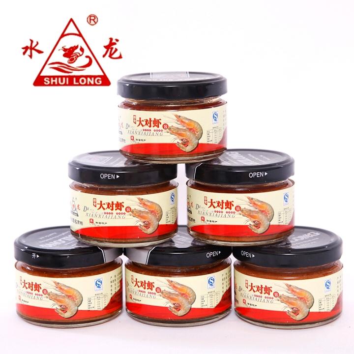 水龙大对虾酱龙口海鲜酱山东特产烟台饭店调味海鲜酱礼盒即食虾酱