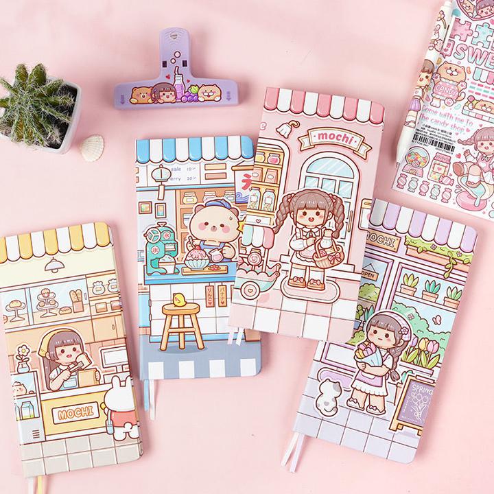 澳亚小麻薯weeks手帐ins风高颜值日程网格手账本方格内页周计划本