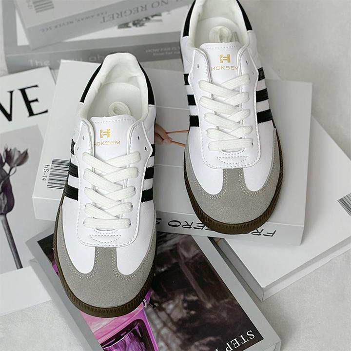 【爆款德训】经典款日系复古阿甘鞋男女款透气休闲鞋百搭时尚板鞋