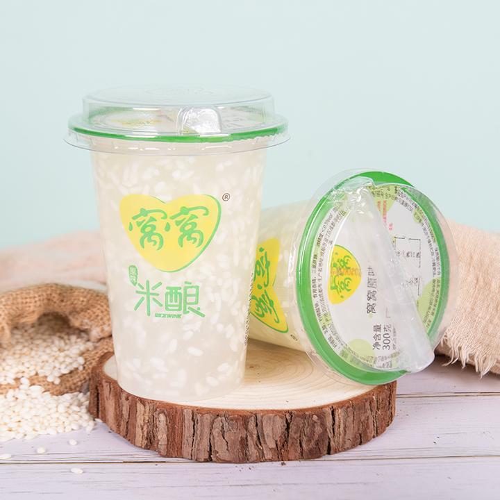 窝窝醪糟吸吸米酿米酒300g*6瓶酒酿醪糟甜酒酿米酒酿零食米露低度