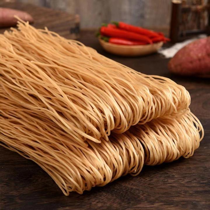 红薯粉条河南特产纯手工无添加地瓜细粉农家制作山芋粉丝酸辣粉条