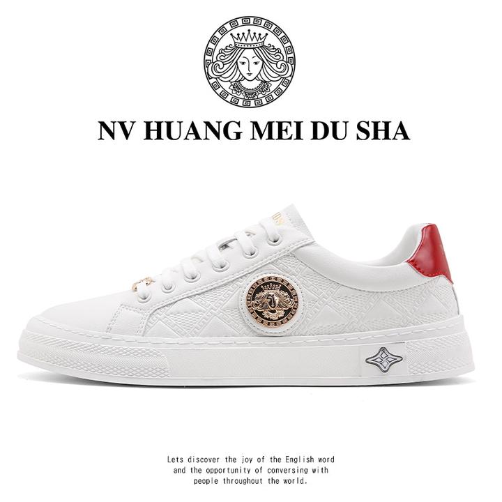 品牌：女皇美杜沙【私人订制】轻奢/时尚/百搭男士休闲秋冬板鞋M9966