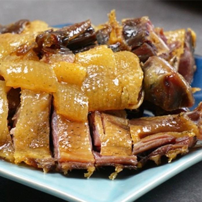 东陂穗轩东陂自然风干广东腊鸭咸香味传统山区风味手工腌制600g起