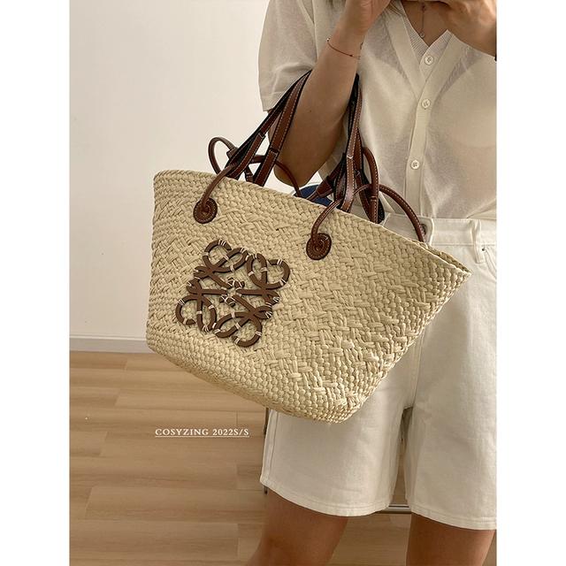 cosy zing 包包女夏季草包大容量沙滩海边度假草编包手提单肩包