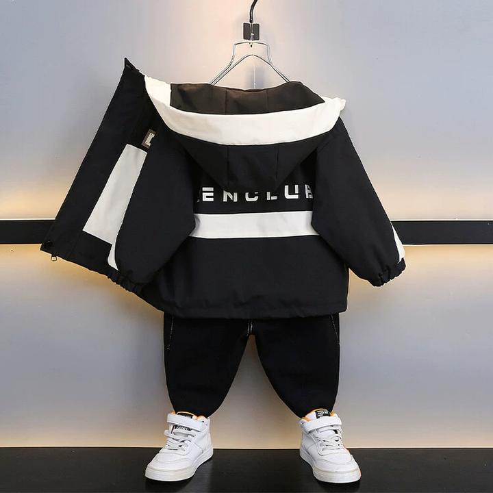 巴拉巴拉男童外套春秋款2025新款秋季时髦男孩中小儿童秋装冲锋衣