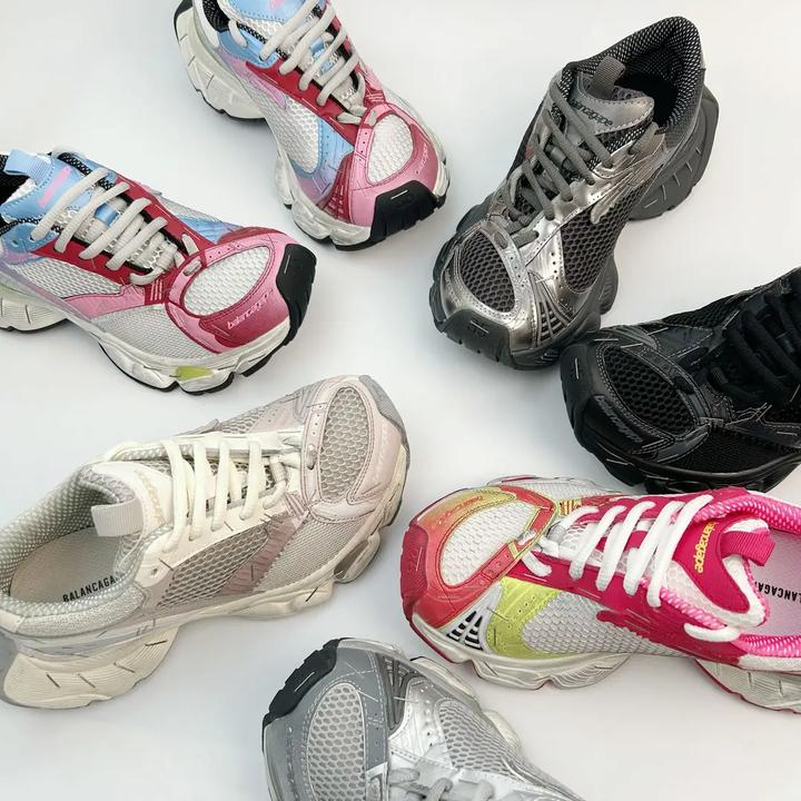 巴家2025新款订书机潮流厚底老爹鞋小个子增高老爹鞋潮鞋