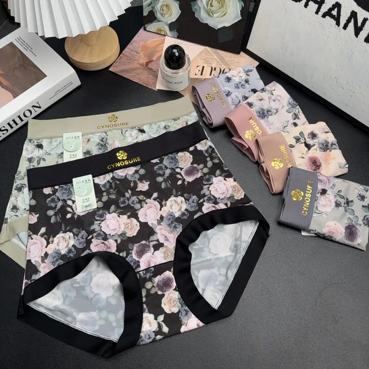 大码冰丝高腰倾慕系列女士内裤夏季薄款新品福利内裤底档孕妇内裤