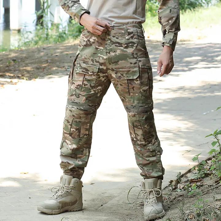 G3蛙服裤蛙服套装户外迷彩蛙服裤子男带弹力迷彩裤工装裤