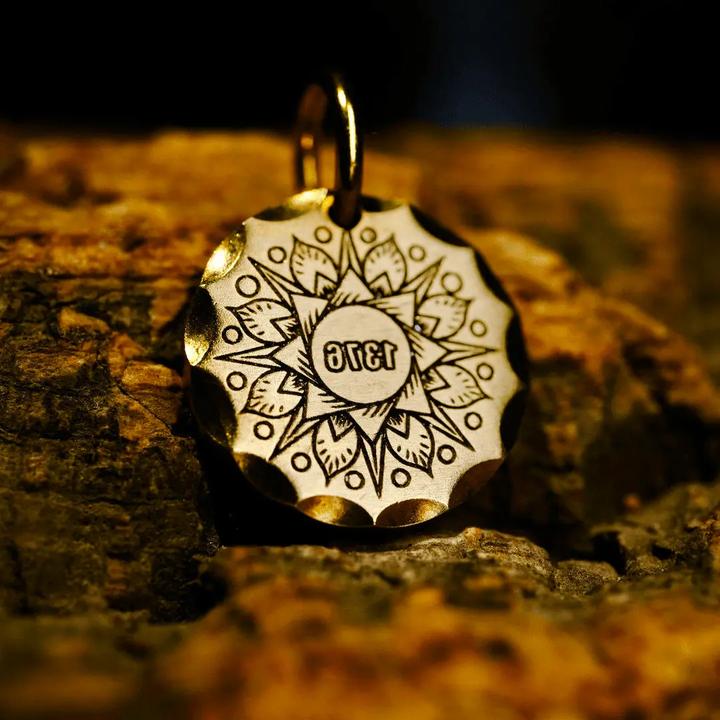 铜合金吊坠 复古侧挂挂坠小吊坠配饰文玩高颜值百搭diy配件时尚款