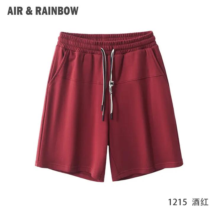 新款男生夏季大码运动休闲短裤百搭净版五分抽绳裤子柔软舒适透气