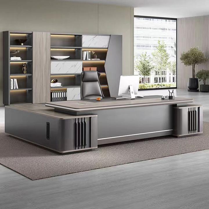 老板桌办公桌总裁桌简约现代经理桌主管桌班台办公室家具桌椅组合