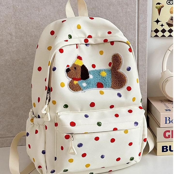 腊肠狗书包初中女生可爱小众多巴胺背包女高中大学生高颜值双肩包