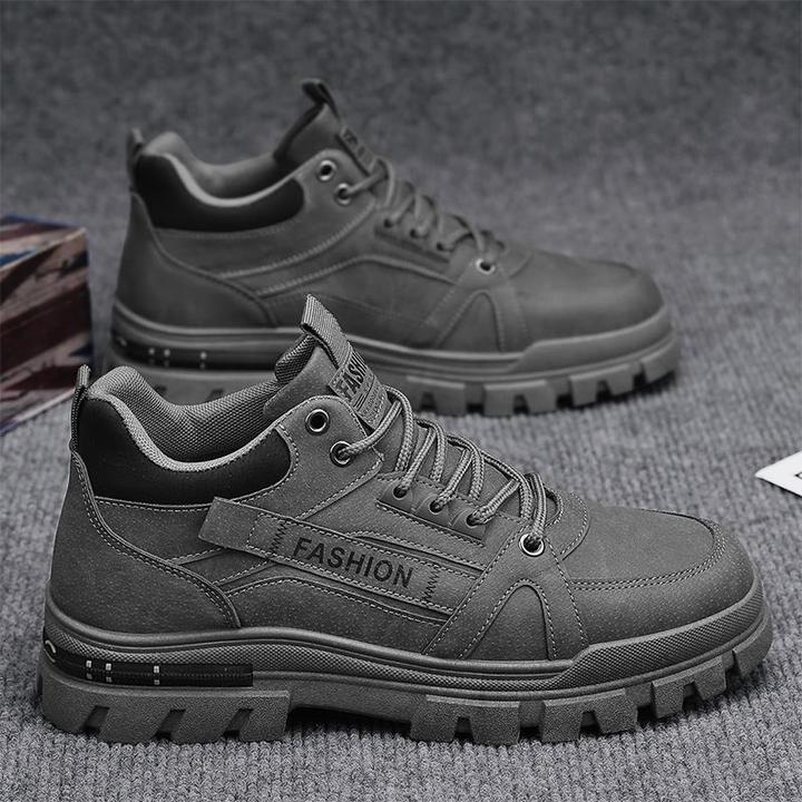 俞兆林男鞋新款夏季爆款高帮百搭马丁鞋男士休闲运动工装劳保潮鞋