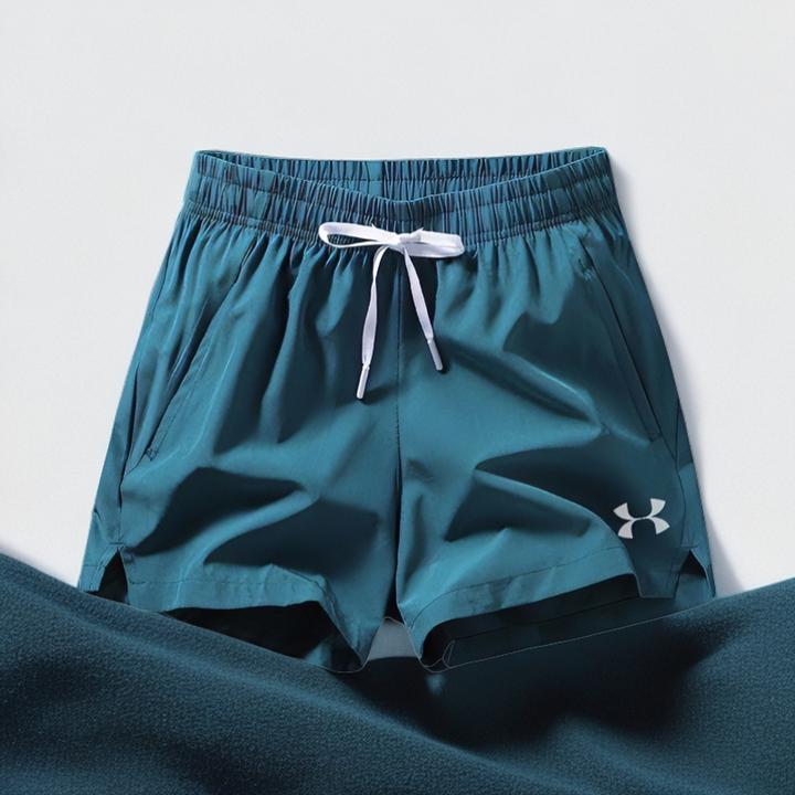 UA男士夏季短裤三分裤休闲裤户外跑步健身运动裤薄款透气速干裤男