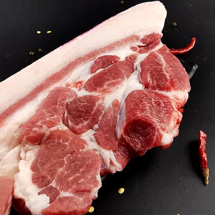 云养猪 农家黑毛土猪肉 每月6斤/15斤顺丰冷链包邮