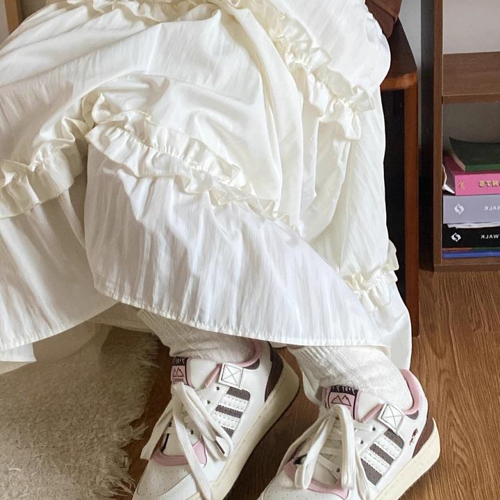 新百伦美式复古板鞋女夏季新款厚底小白鞋百搭休闲运动鞋子时尚