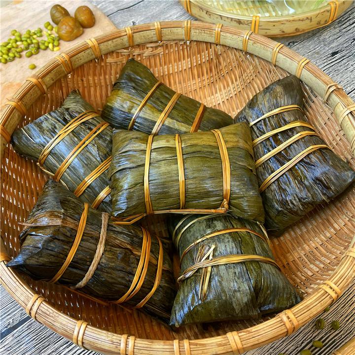 广西桂林粽子大王散装礼盒端午蛋黄板栗绿豆大鲜肉粽特产200克/个