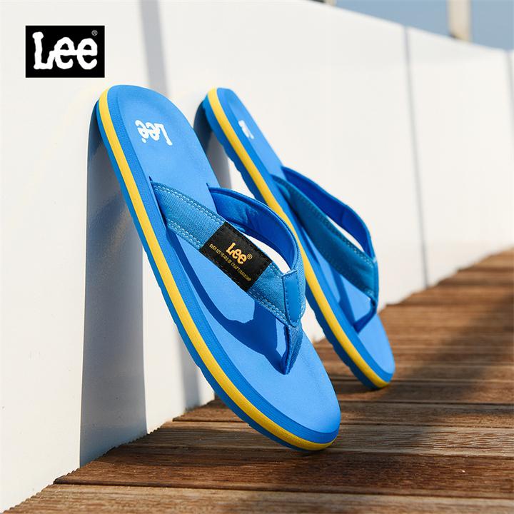 Lee拖鞋人字拖男士时尚户外穿夏季防滑凉拖夹脚耐磨个性软底潮流