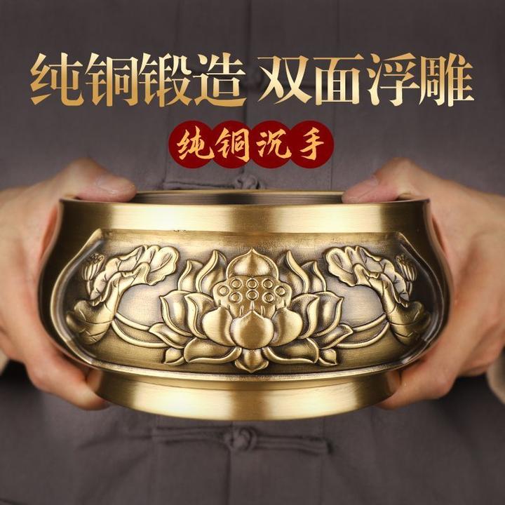 香炉纯铜家用室内宣德炉供奉插香大号熏香炉香薰炉烧香焚香炉摆件