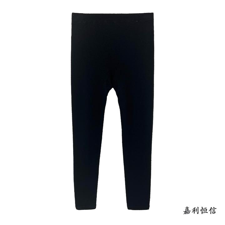 【匠心工艺】光腿神器柔软贴身无缝保暖女式纯山羊绒打底裤