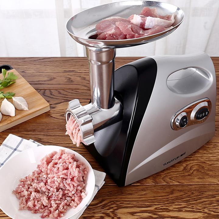 顺然绞肉机商用全自动大容量家用小型绞肉机多功能绞肉灌肠肉馅机