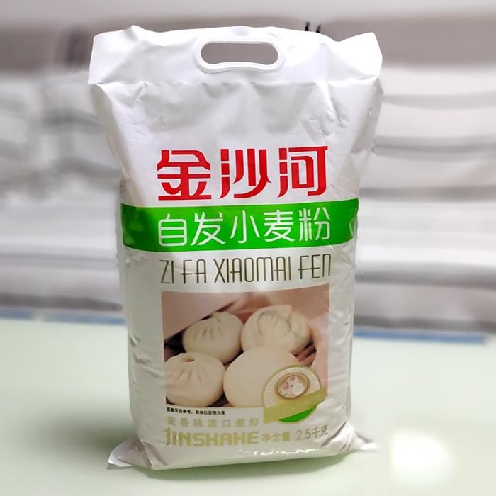 金沙河自发小麦粉自发酵面粉做包子面粉包子做法和发面全过程