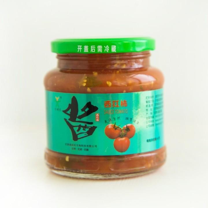 全健宝全健宝西红柿酱下饭菜手工制作吃出健康4瓶包邮罐装营养