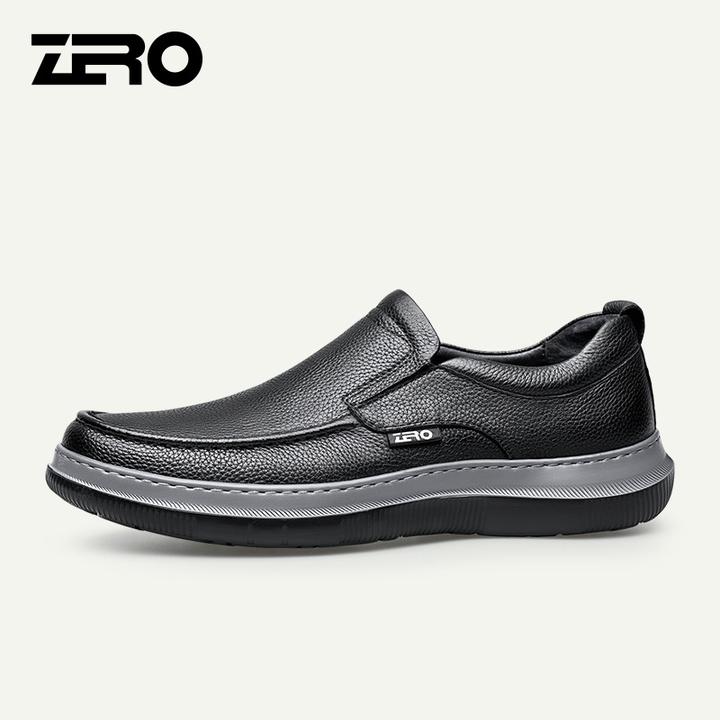 零度柔软细腻舒适脚感真皮男士软底商务休闲男皮鞋休闲男鞋13766