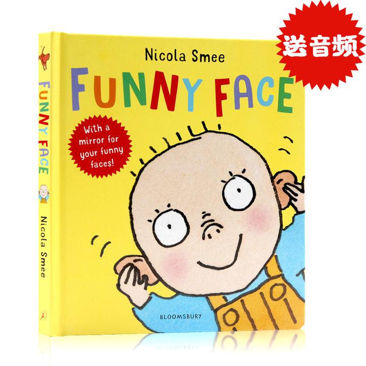 Funny Face 儿童情绪表达和管理英文原版绘本看看有趣的表情包